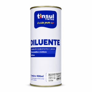 Diluente Tinsul Limpeza de equipamentos e peças
