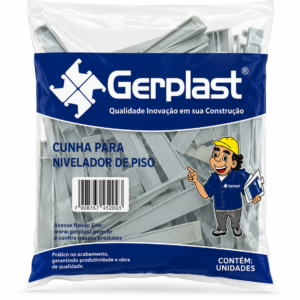 Cunha para nivelador de Piso Gerplast c/50un.