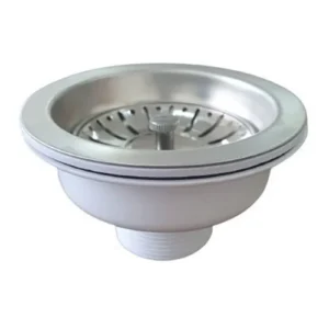 Valvula para pia americana 4 1/2" em inox
