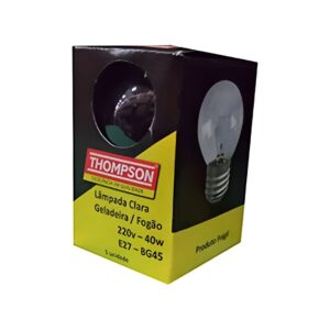 Lampada Clara P/ Fogão Geladeira E-27 BG45 Thompson 220v